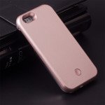 Wholesale iPhone SE 2022 / 2020 / 8 / 7 Selfie Illuminated LED Light Case (Rose Gold)